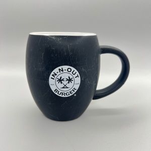 In N Out Coffee Mug - Rare - Black and White
